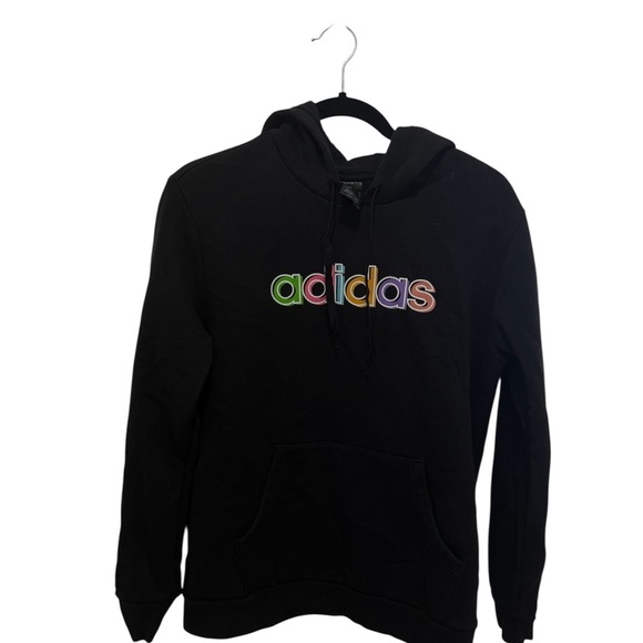 Adidas Black Hoodie with Classic Logo - Picture 1 of 4